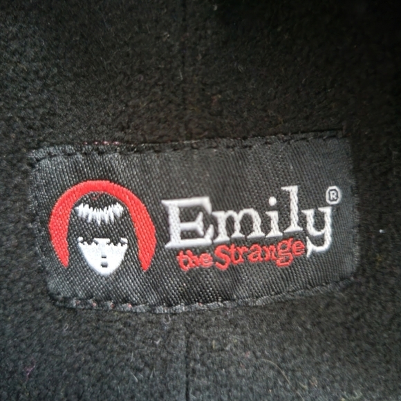 Women's Emily the Strange Winter Hat with  Cat Ears - Picture 2 of 3